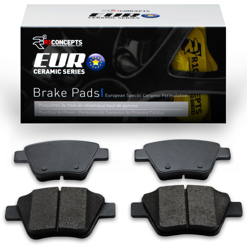 Audi A3 Quattro Brake Pads - Rear - R1 Concepts - Euro Ceramic - `10-`13